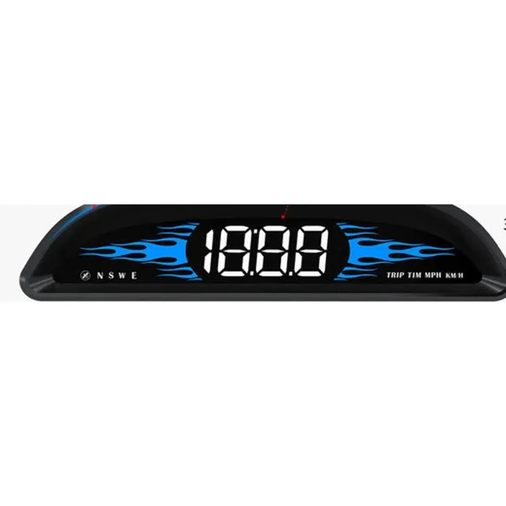 GPS Head-Up Display Digital Speedometer with Compass