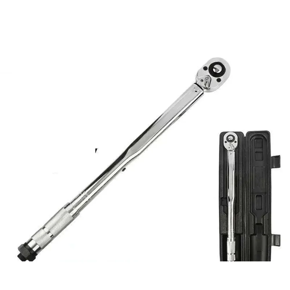 1/2" Drive Click-Type Torque Wrench, 10–210 Nm (7–155 ft-lb)